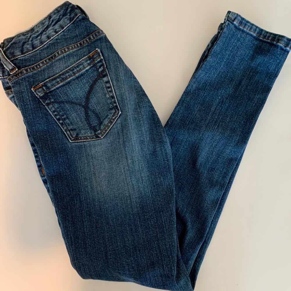 Calvin Klein Ultimate Skinny blue jeans size 26/2